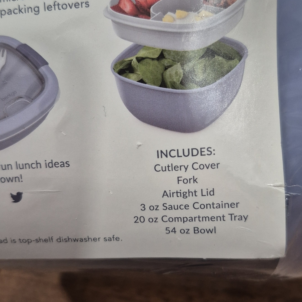 NWT Bentgo All In One Salad Container - Picture 4 of 5